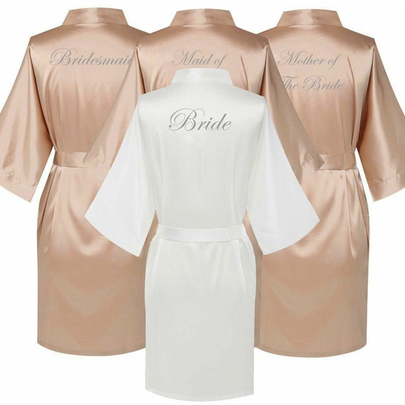 bride bridesmaid robes