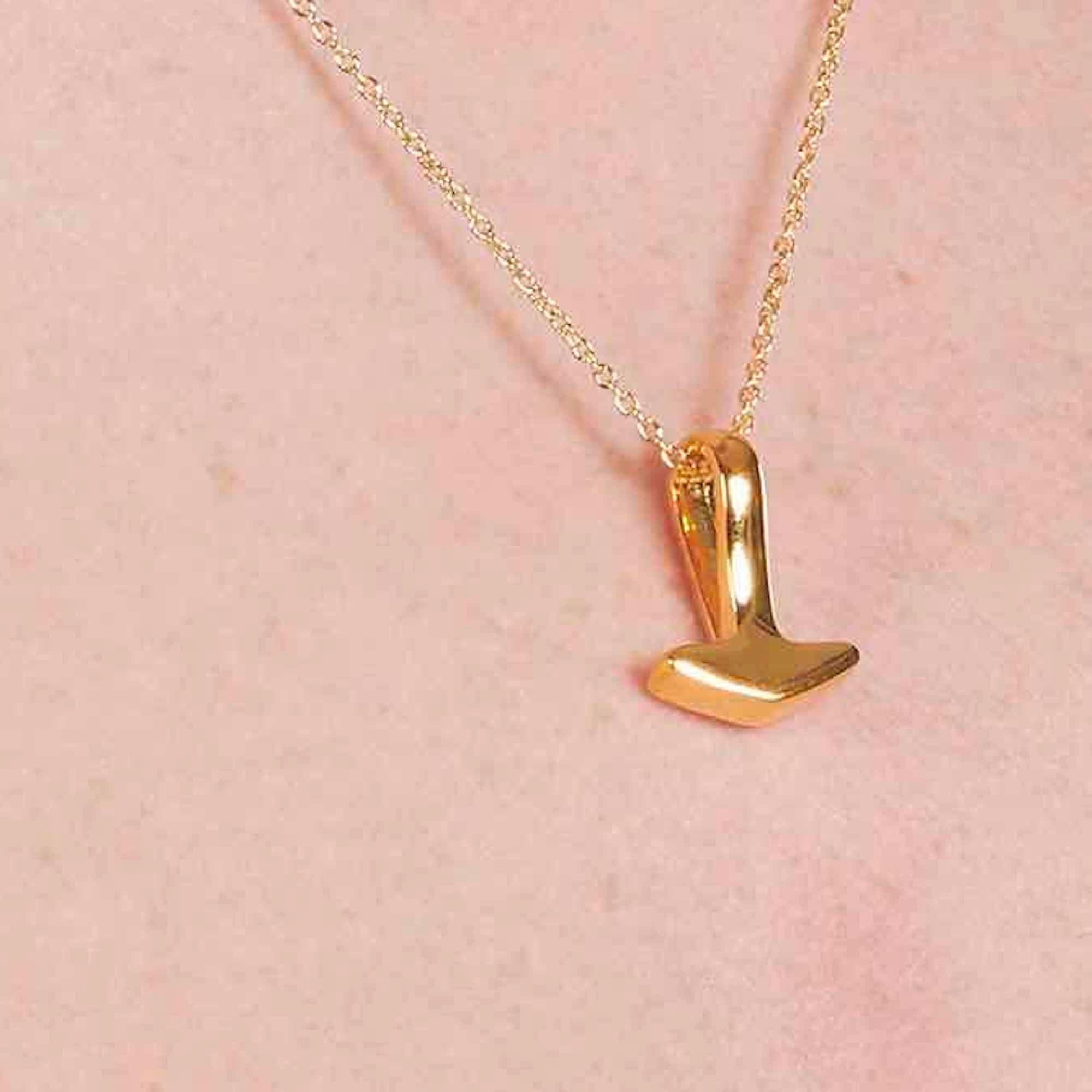 Gold Vergoldete Sterling Silber Thors Hammer Halskette - Handgemachter Wikinger Anhänger