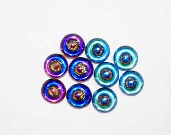 サファイア ファイア オパール ガラス (18 x 13 mm) チェコ産 洋ナシ型