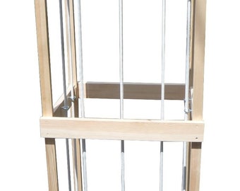 Sale: Wooden Stuffed Animal Toy Storage, Zoo Design, Wall Mountable