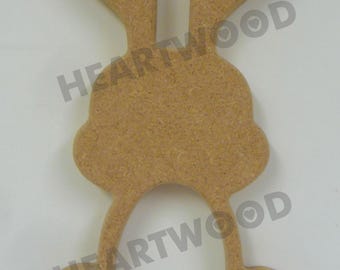 Easter Bunny/Rabbit shape 200mm x 18mm