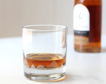 Mountain Whiskey Glass