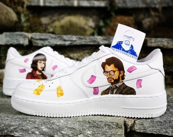 nike air force la casa de papel