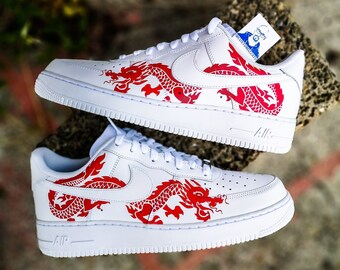 Custom Wave Air Force 1 Etsy