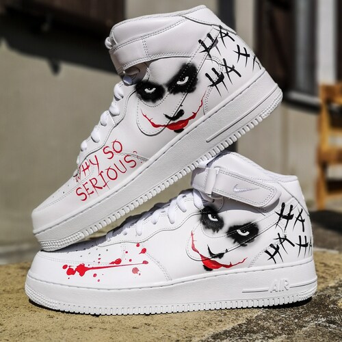 Custom AF1 MID ''joker'' - Etsy