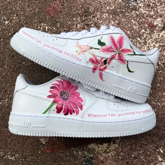 Custom sneakers Nike Air Force 1 ''Harry Styles | Etsy