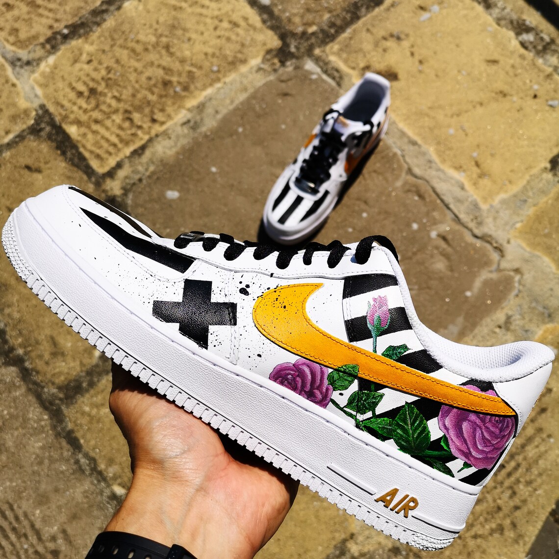 custom designer nike air force 1