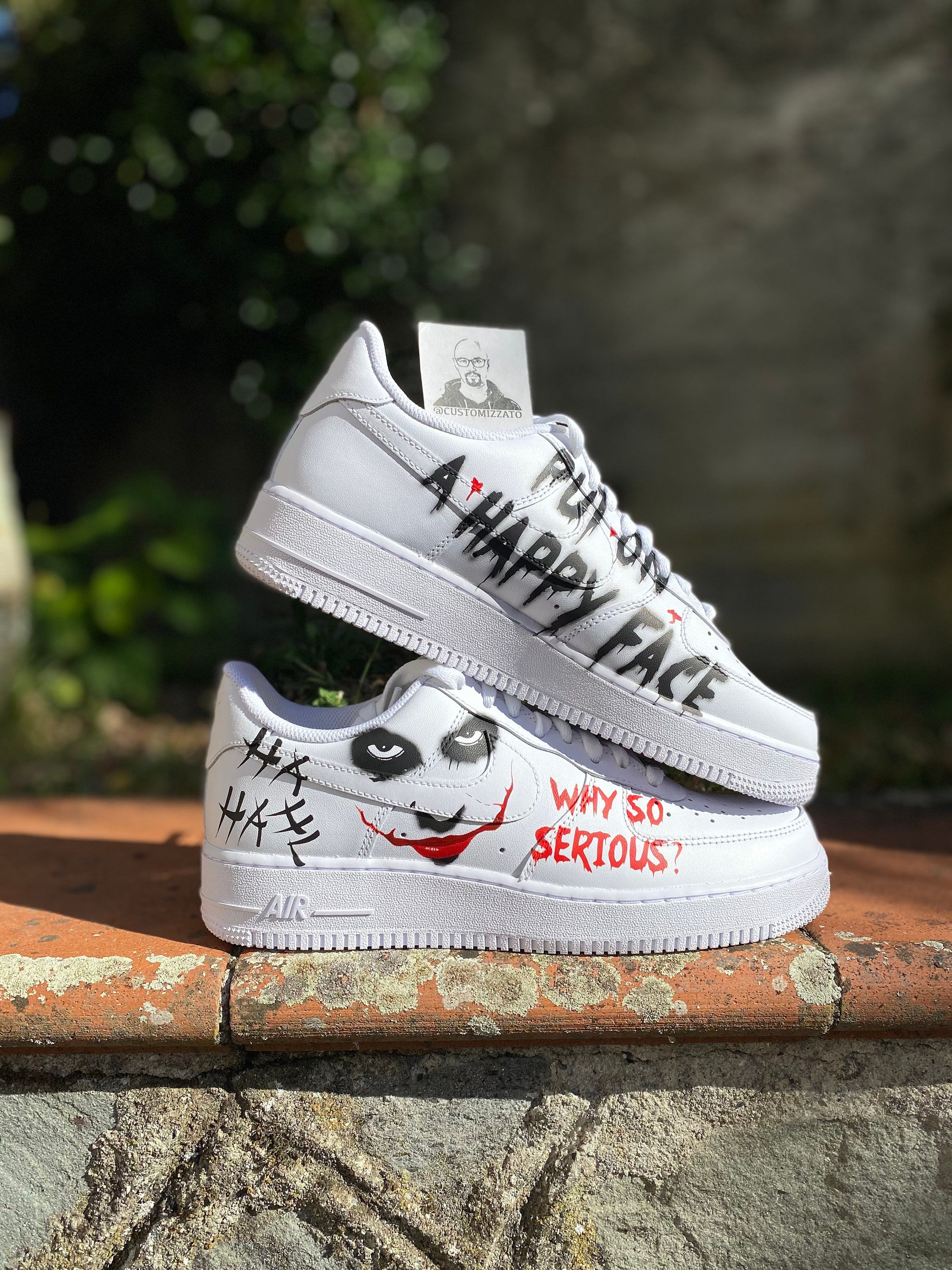 Custom Air Force 1 joker Etsy