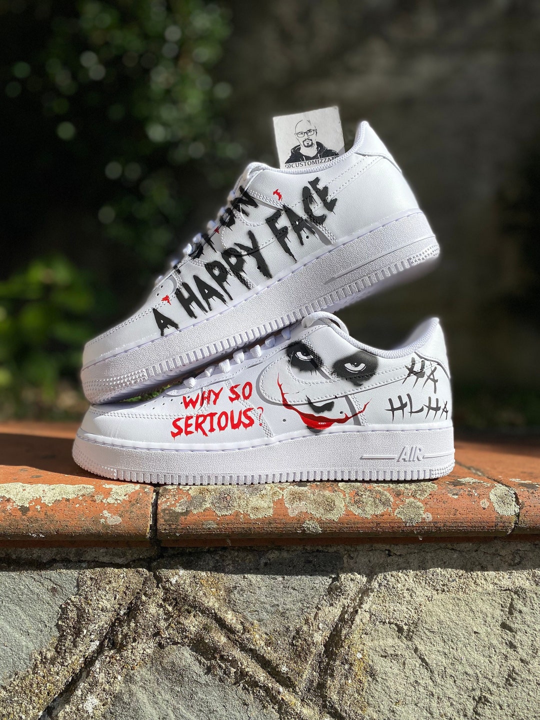 Custom Air Force 1 joker Etsy