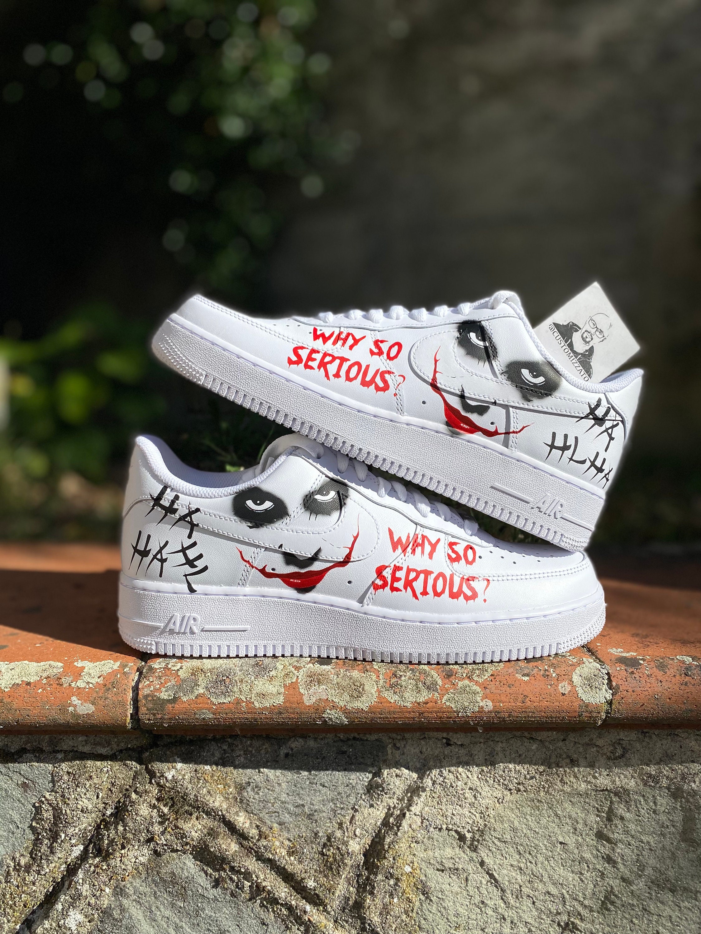 Custom Air Force 1 joker Etsy
