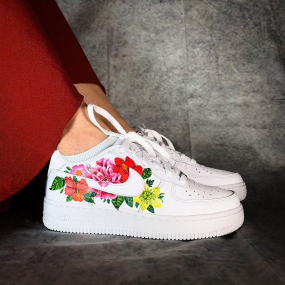 custom air force 1 floral
