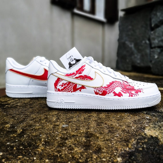 nike red dragon