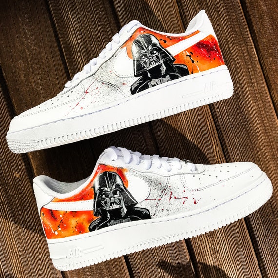 custom star air force ones