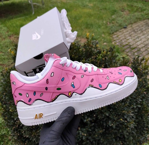 custom air force 1 pink