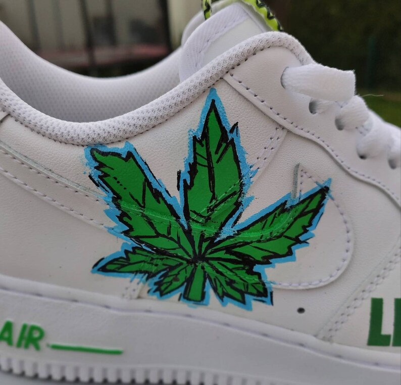 air force 1 custom weed