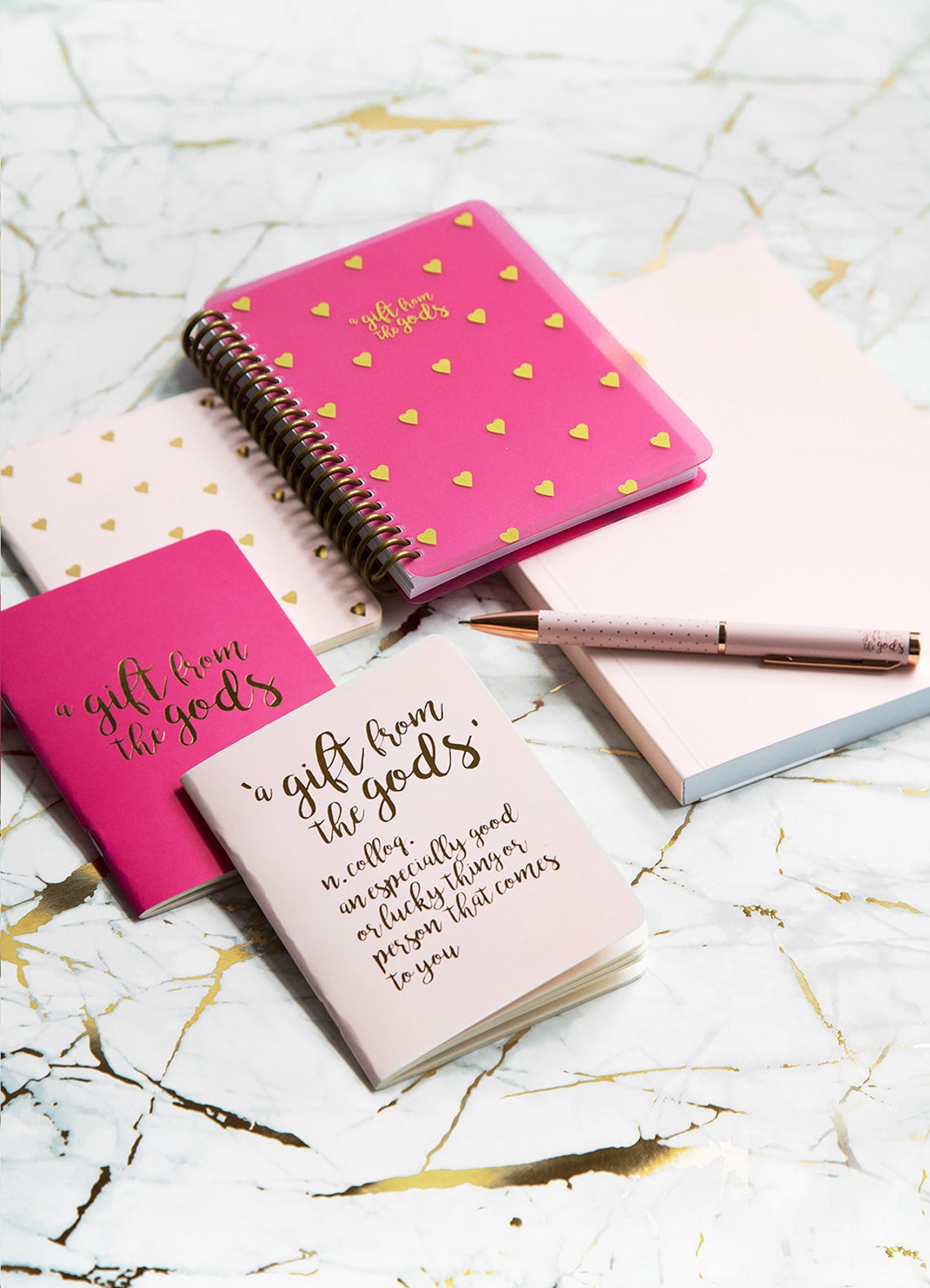 Set of 3 Mini Pocket Notepads Jotter Pink for Women Ladies Etsy UK