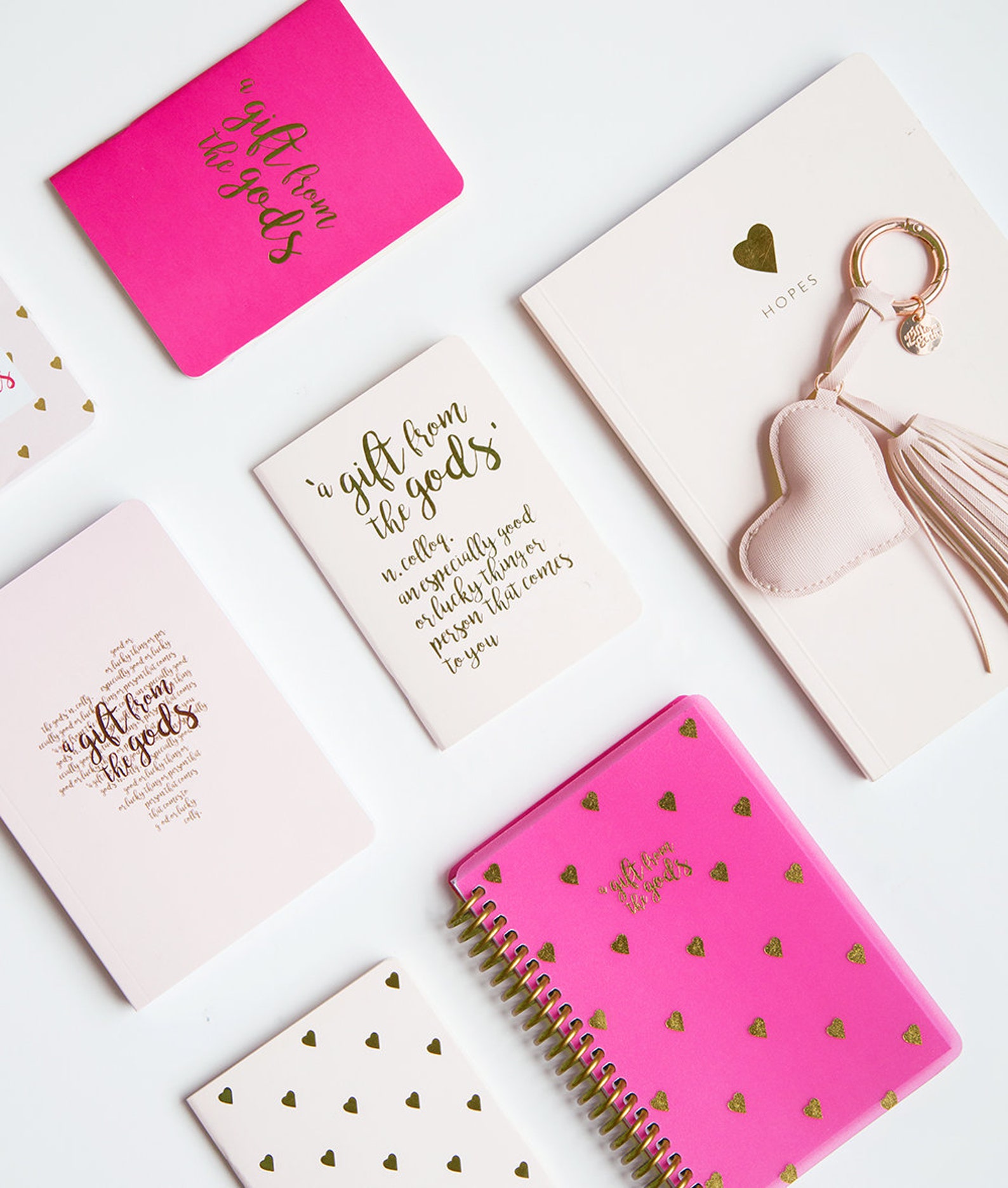 Set of 3 Mini Pocket Notepads Jotter Pink for Women Ladies Etsy UK