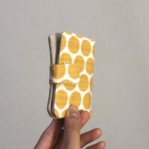 Simple Card Wallet PDF Sewing Pattern with Video Tutorial