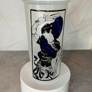 Anime Blender Bottle Anime Blender Bottle Gift Idea for Gym Lover Premade Workout Anime Shaker Protein Shaker Gym Protein Fitness Cup