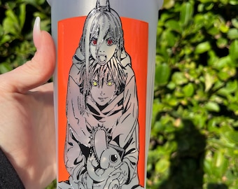 Botella licuadora de anime, idea de regalo para amantes del gimnasio, batidora de anime, batidora de proteínas, vaso de proteína para fitness, artículos de gimnasio