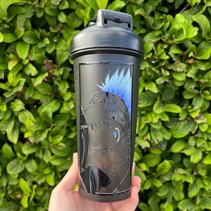 Premade Blender Bottle Anime Blender Bottle Gift Idea for Gym Lover Premade Workout Anime Shaker Protein Shaker Gym Protein Fitness Cup