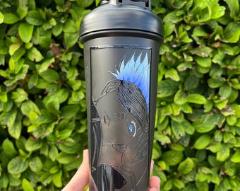 Personalized Blender Bottle Anime Blender Bottle Gift Idea for Gym Lover Custom Workout Anime Shaker Protein Shaker Gym Protein Fitness Cup
