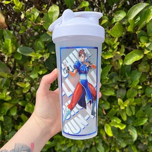 Anime Blender Bottle Anime Blender Bottle Gift Idea for Gym Lover Premade Workout Anime Shaker Protein Shaker Gym Protein Fitness Cup