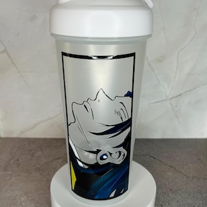Anime Blender Bottle Anime Blender Bottle Gift Idea for Gym Lover Premade Workout Anime Shaker Protein Shaker Gym Protein Fitness Cup