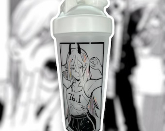 Anime Blender Bottle Anime Gift Bottle Gift Idea for Gym Lover Custom Workout Shaker Protein Shaker Gym Protein Bottle Cute Girl