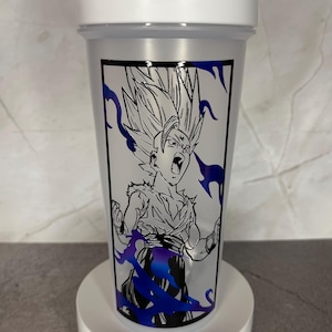 Anime Blender Bottle Anime Blender Bottle Gift Idea for Gym Lover Premade Workout Anime Shaker Protein Shaker Gym Protein Fitness Cup