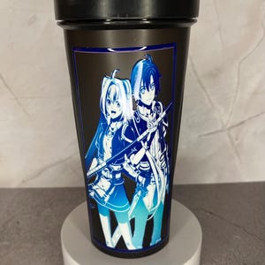 Anime Blender Bottle Anime Blender Bottle Gift Idea for Gym Lover Premade Workout Anime Shaker Protein Shaker Gym Protein Fitness Cup