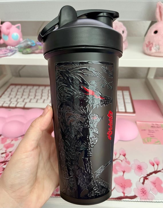 Anime Protein Shaker Anime Shaker Bottle Anime Gym Bottle Anime work out shaker anime fitness bottle gift idea anime gym accessories
