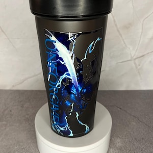 Anime Blender Bottle Anime Blender Bottle Gift Idea for Gym Lover Premade Workout Anime Shaker Protein Shaker Gym Protein Fitness Cup