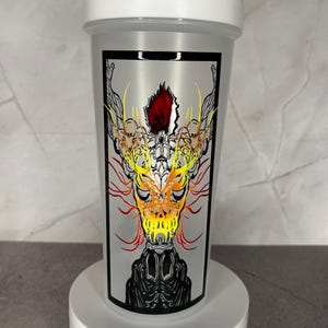 Anime Blender Bottle Anime Blender Bottle Gift Idea for Gym Lover Premade Workout Anime Shaker Protein Shaker Gym Protein Fitness Cup