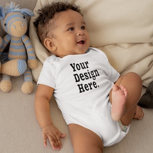 Custom Baby & Toddler Romper, Customized Bodysuit with Your Design, Personalized One Piece Outfit for Infants and Toddlers, Kids Quote Tee