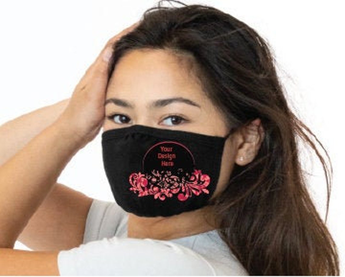 Custom Face Mask Bulk Company Logo Face Mask Corporate Face Etsy