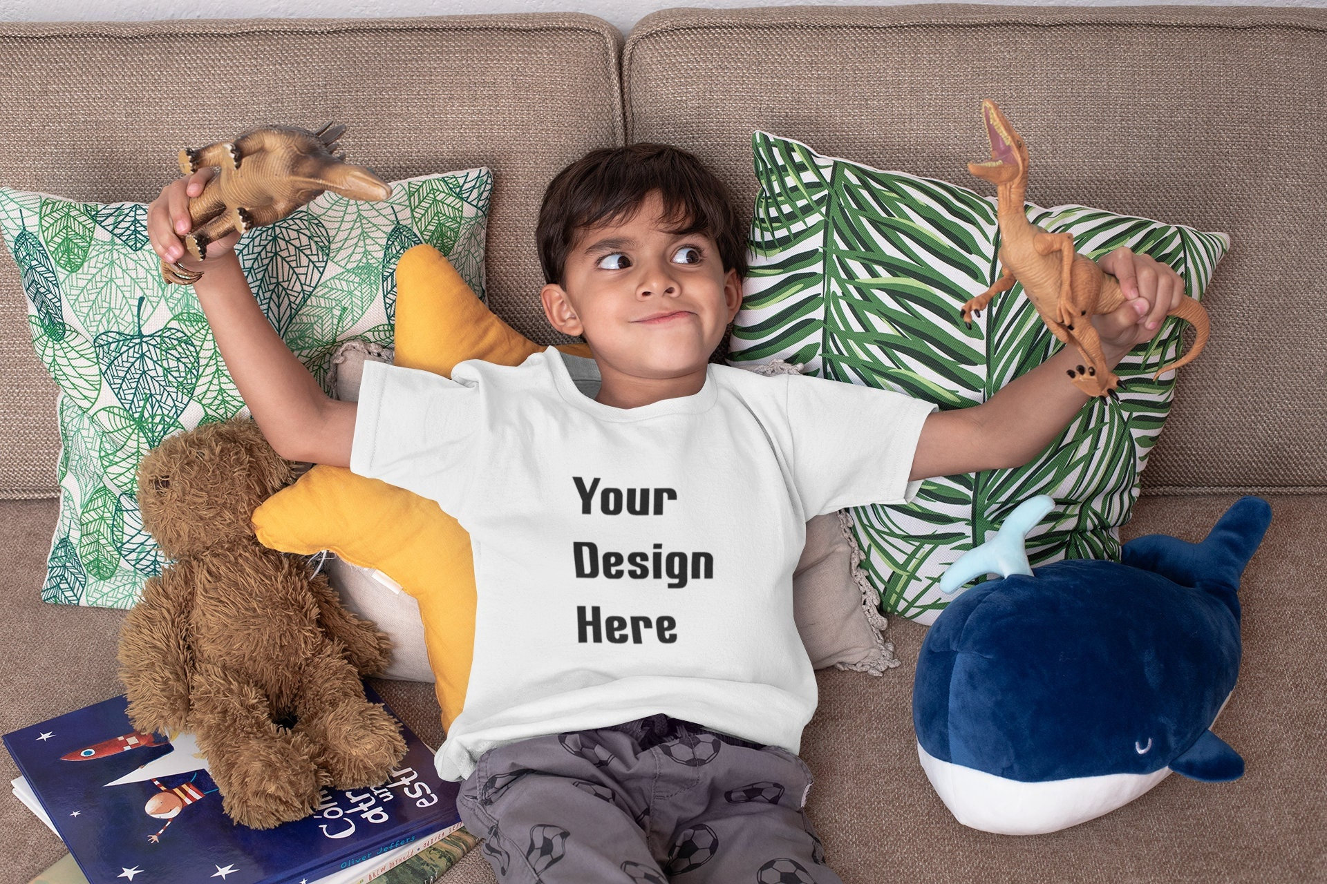 Personalized Design Youth T Shirt, Your Image or Text Tee, Custom Kids Name Birthday Shirts, Casual Children's Apparel, Bulk Youth Sport Tee