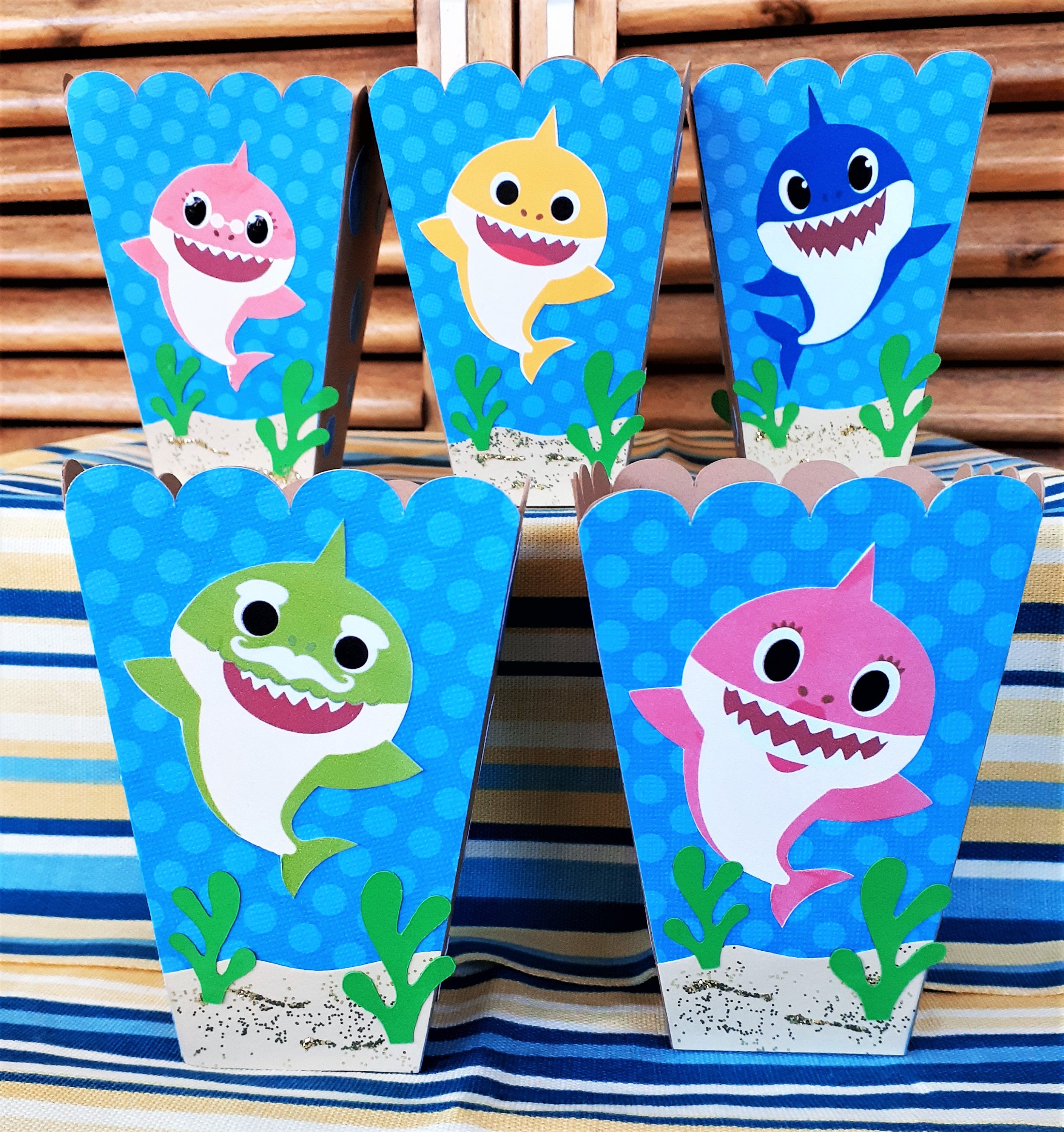 12 Pack Shark Baby Gift Bags  Candy Box Party Gift Boxes for Kids Baby  Shower Birthday Party Decorations Supplies price in Saudi Arabia  Amazon  Saudi Arabia  supermarket kanbkam