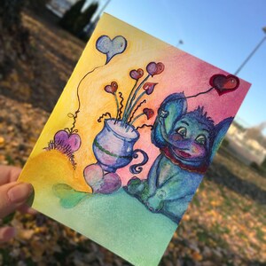 Liebe Elefant - perfekt, um Ihre Liebe zu Ihrem bedeutenden Anderen auszudrücken, Schwester, Bruder, Eltern, Großeltern und Freunde