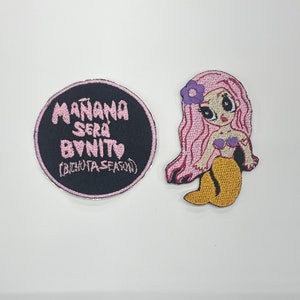 Bichota season embroidery patch, karol g embroidery patch, embroidery bichota