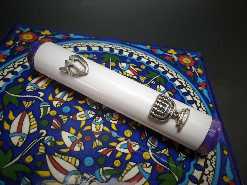 Mezuzah Case Jewish Gifts Jewish Wedding Gift Judaism Made Etsy