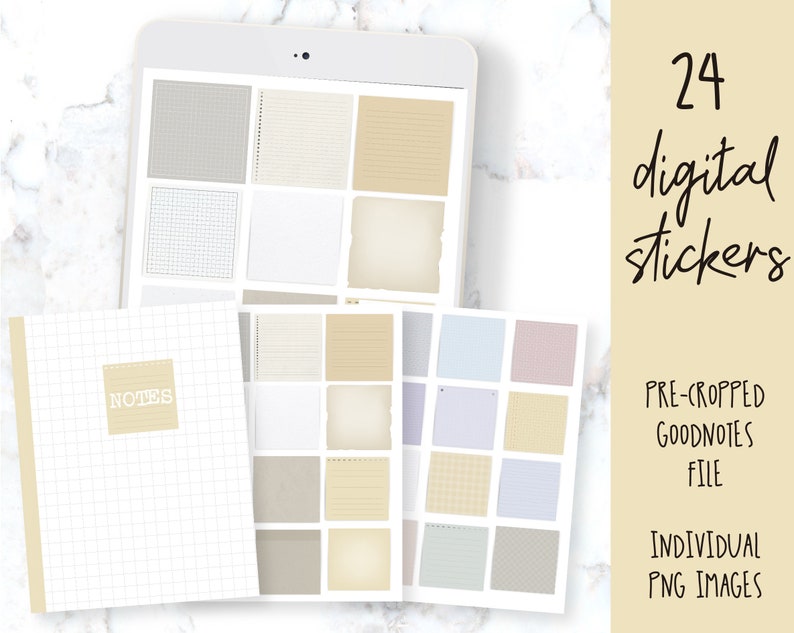 COD1314 Goodnotes Stickers/aesthetic Digital Stickers / Etsy