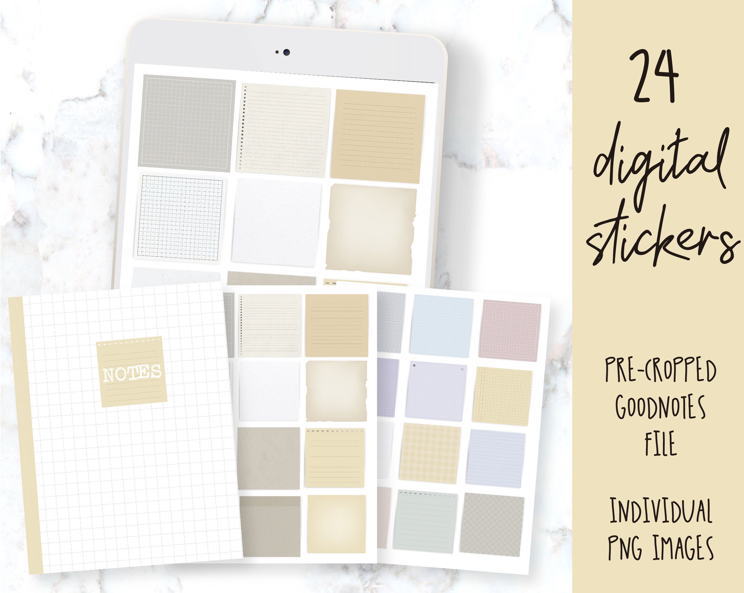 COD1314 Goodnotes Stickers/aesthetic Digital Stickers / Etsy