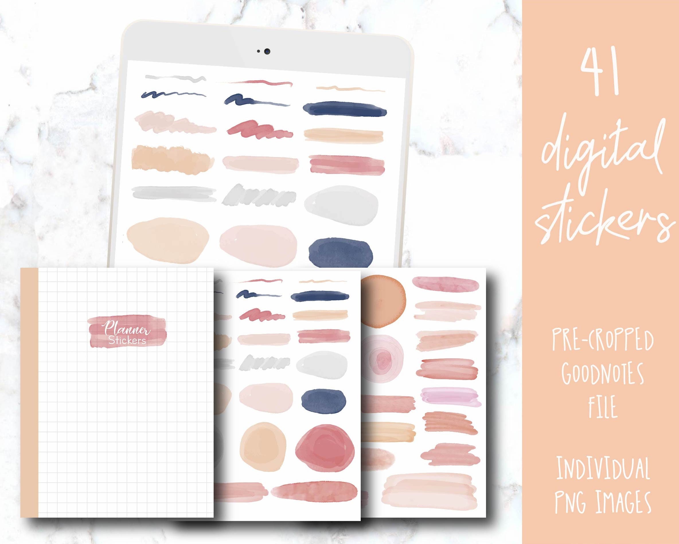 COD08 Goodnotes stickers/aesthetic digital stickers / Etsy