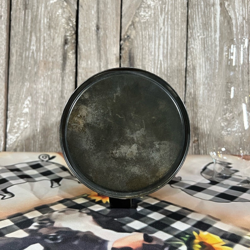 19th Century Tin Oil Lamp With Reflector Etsy