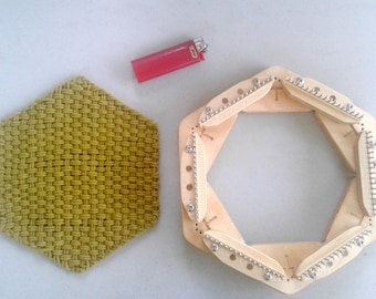 La colección Hexperimenter: máxima flexibilidad, mínimo coste. ¡Crea diseños de telares de 9 pines con piezas reutilizables!