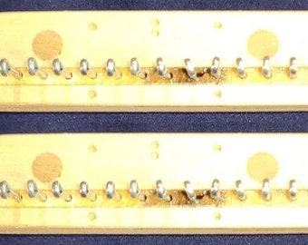 Juego de 2 barras de alfileres de 5 pulgadas (21 hebras)