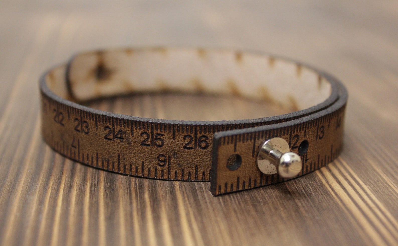 WRIST RULER BRACELET ruler bracelet double wrap ruler | Etsy