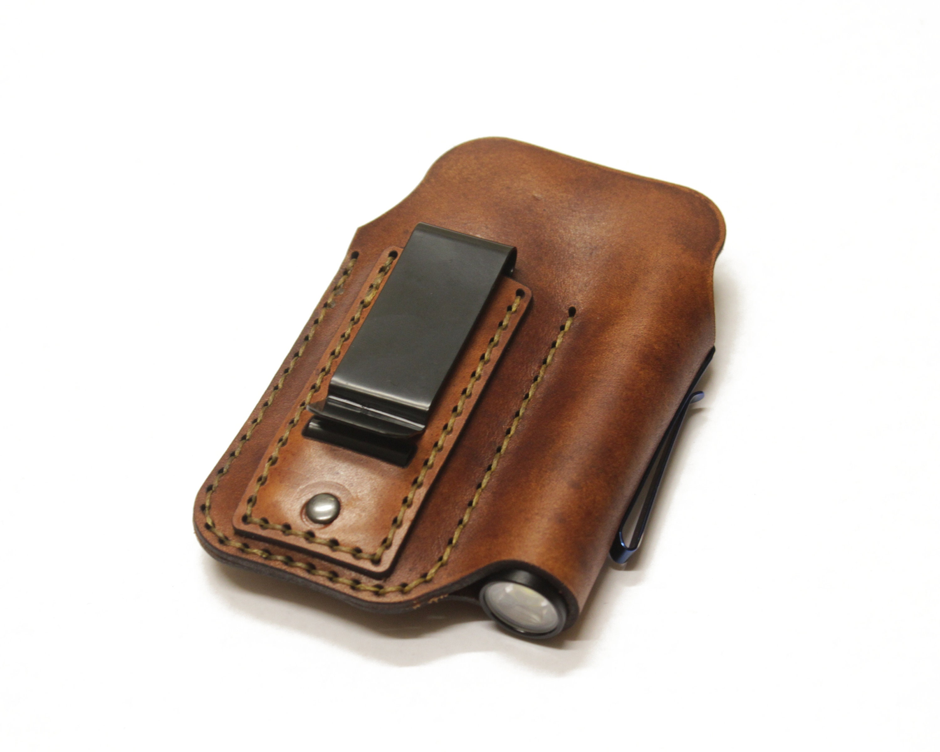 Edc Belt Organizer Edc Organizer With Metal Belt Clip Etsy