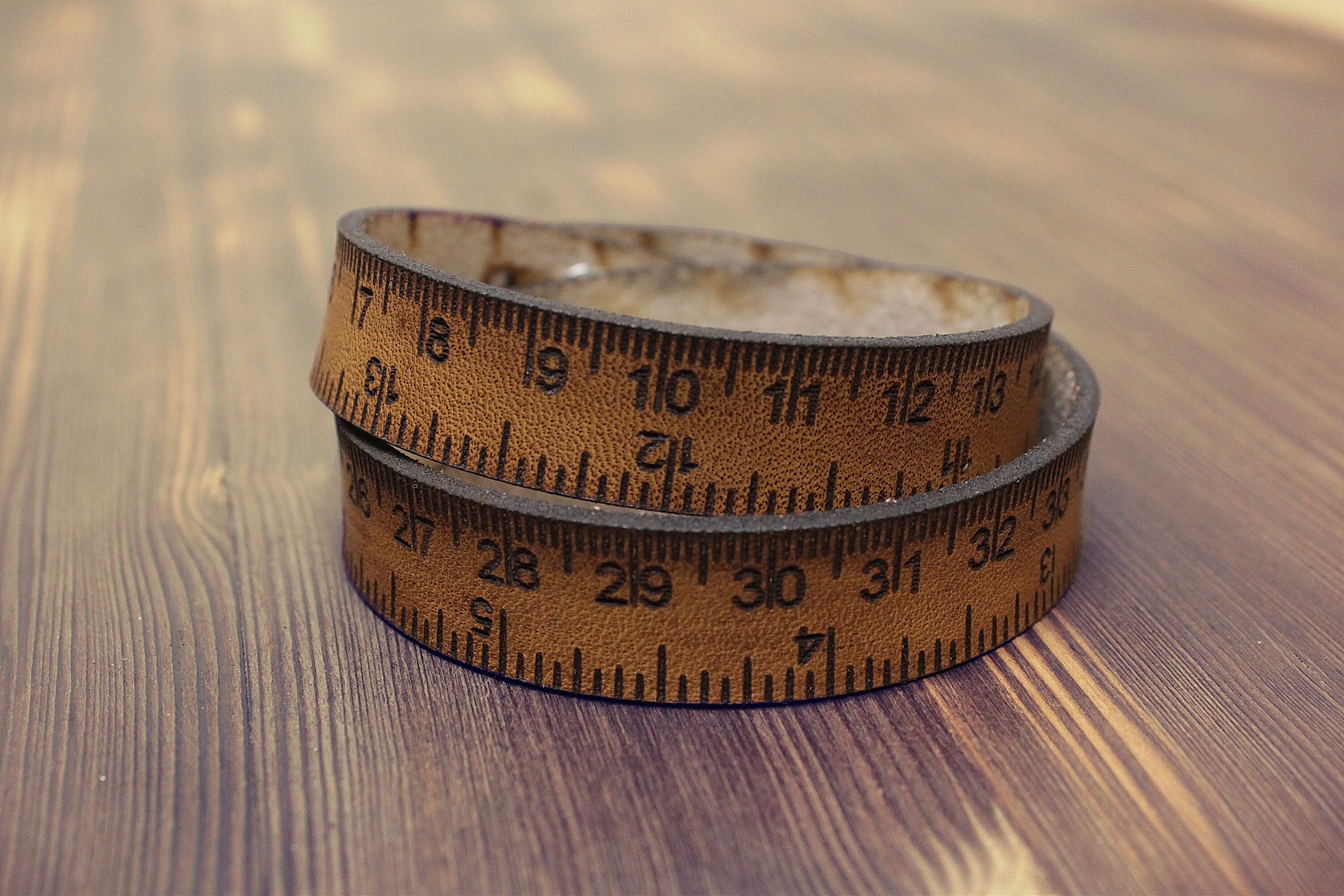 WRIST RULER BRACELET Ruler Bracelet Double Wrap Ruler - Etsy